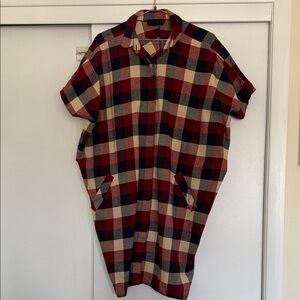 Hatch Maternity Flannel Dress
